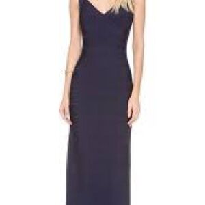 Herve Leger Black Evening Gown